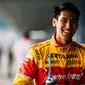 Pembalap Jagonya Ayam Campos Racing, Sean Gelael (GP2 Media Services)