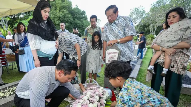 Ikut Ziarah ke Makam Ani Yudhoyono, Penampilan Annisa Pohan dengan Baby Bump Curi Perhatian