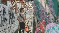 Kampung Batik Laweyan di Solo. (foto: Instagram @pesonasolo)