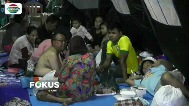 Korban Kebakaran Bidara Cina Tinggal di Pengungsian dengan Kondisi Seadanya