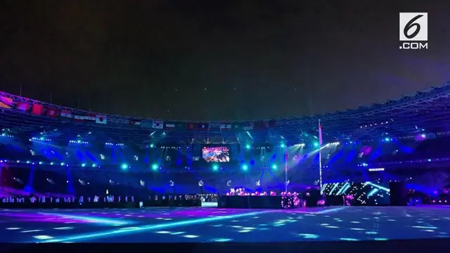 Pada H-1 penutupan Asian Games 2018, salah satu anggota Super Junior membocorkan suasana panggung di Stadion Utama Gelora Bung Karno, Senayang.
