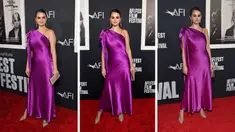 Foto kolase Selena Gomez saat menghadiri pemutaran film "Selena Gomez: My Mind And Me" selama malam pembukaan AFI Fest 2022 di TCL Chinese Theatre di Hollywood, California pada 02 November 2022 . (AFP Photo)