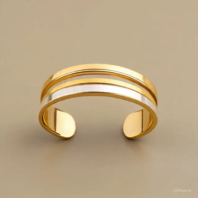 Gelang Emas Model Cuff Terbaru