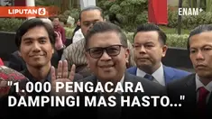 Hasto Kristiyanto Didukung 1.000 Pengacara Hadapi Hukum di KPK