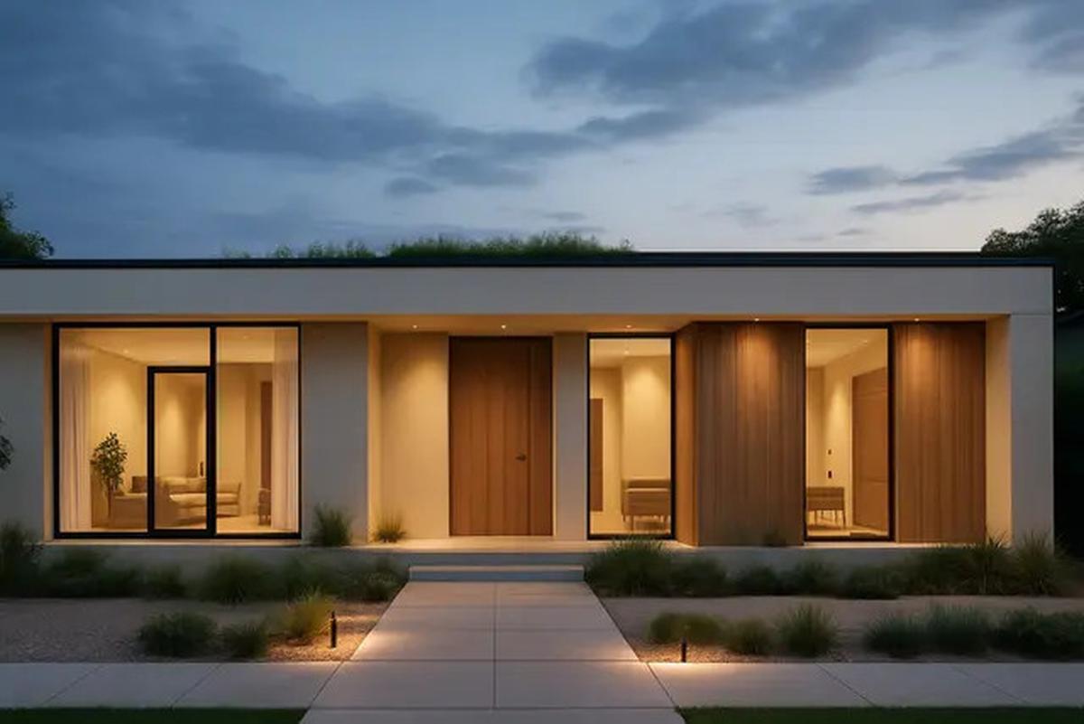 8 Model Rumah Minimalis 1 Lantai Modern Terbaru 2025, Desain Fungsional dan Estetik