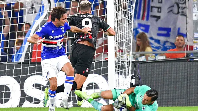 10 Pemain AC Milan Taklukkan Sampdoria