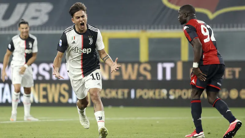 FOTO: Kalahkan Genoa, Juventus Kokoh di Puncak Klasemen Serie A