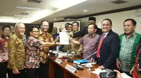 Komite I DPD RI menerima audiensi dari tokoh masyarakat lampun terkait penyampaian kajian mengenai Lampung sebagai calon ibu kota baru