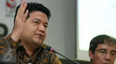 Ketua KPU Husni Kamil Manik. (Liputan6.com/Faizal Fanani)