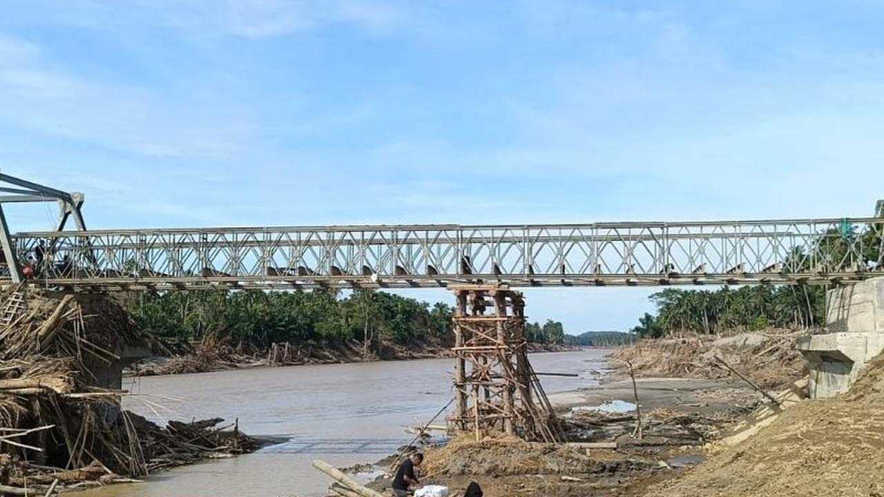 Pembangunan Jembatan Bailey Bireuen Capai 87 Persen, Siap Jadi Jalur Alternatif Lintas Nasional