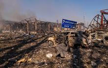 Drone Rusia Hantam Gudang Militer di Kyiv 37 Orang Tewas
