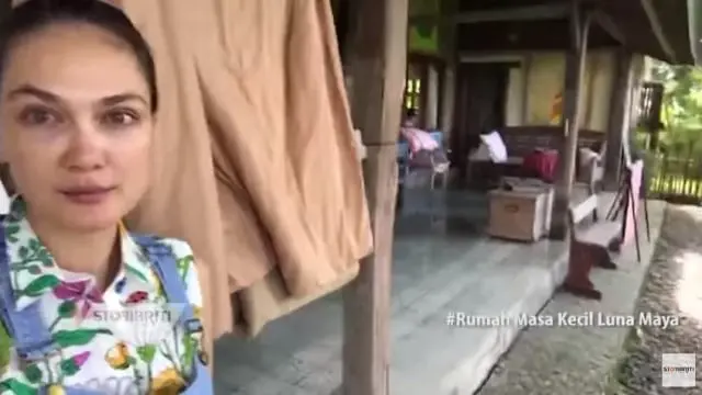 Potret Rumah Masa Kecil Luna Maya (sumber: Instagram/@lunamaya.story)