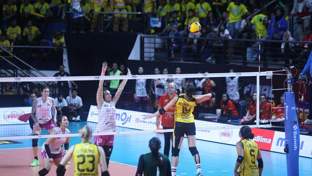 Hasil Proliga 2026: Start Bagus di Final Four, Gresik Phonska Bungkam Popsivo Polwan