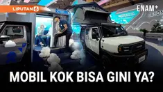 Toyota menarik perhatian di GIIAS 2025 dengan menghadirkan Hilux Rangga dalam berbagai varian modifikasi, termasuk versi SUV keluarga tiga baris hasil ubahan karoseri New Armada.