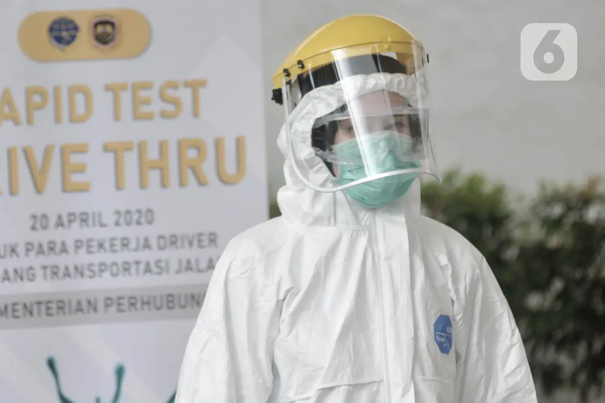 Rapid Test Drive Thru Pengemudi Angkutan Umum