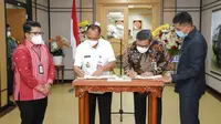 PT Bank Rakyat Indonesia (Persero) Tbk bersama Kementerian Pertahanan RI kembali memperkuat kerja sama terkait penyediaan fasilitas layanan keuangan.