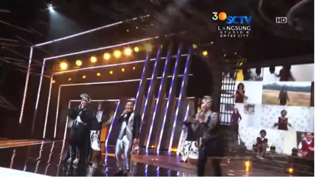 Judika - Inul Daratista - Reza Artamevia di Ultah SCTV