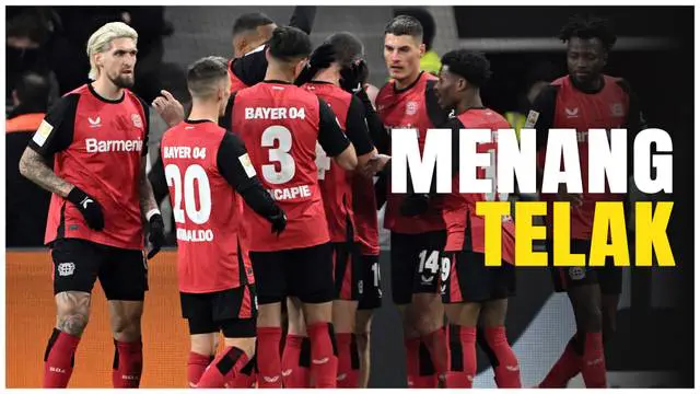 Berita Video, hasil pertandingan Bayer Leverkusen Vs Borussia Monchengladbach pada Mingau (19/1/2025)