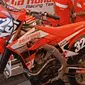 Honda CRF250R tunggangan Muhammad Delvintor Alfarizi. (Septian/Liputan6.com)