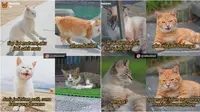 Meme gombalan kucing (Sumber: Instagram/nekorenid)