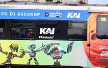 Semarak Mudik Lebaran: Kemenekraf dan KAI Hadirkan Instalasi 'Pelangi di Mars' di Kereta dan Stasiun