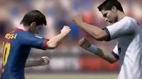 Waduh.. Messi dan Ronaldo Terlibat Adu Jotos di Lapangan