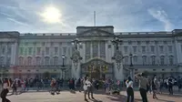 Suasana di Buckingham Palace, kota London, Inggris. Dok: Tommy Kurnia/Liputan6.com