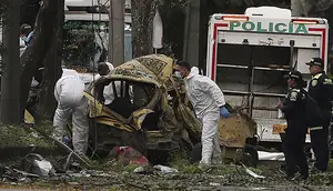Bom Mobil Meledak di Depan Kantor Polisi Kolombia, 1 Orang Tewas