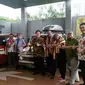 Toyota Kijang Club Indonesia (TKCI), Veloz Community (Velozity), dan Toyota Sienta Community Indonesia (Tosca) sukses melakukan perjalanan 8 ribu km. (Arief/Liputan6.com)