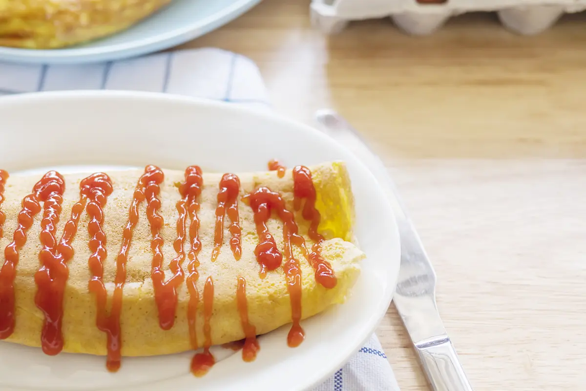 omelet lipat