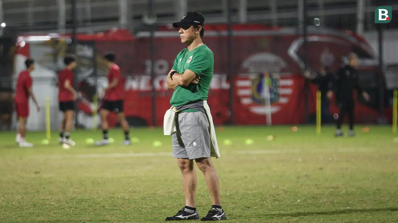 Latihan Timnas Indonesia Menjelang Laga FIFA Matchday Melawan Burundi