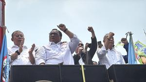 Di Depan Buruh di DPR, Dasco Sampaikan Kabar Terbaru UU Pelindungan Ketenagakerjaan