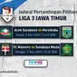 Jadwal Liga 3 Jawa Timur 2021 (Sumber. dok : Vidio.com)