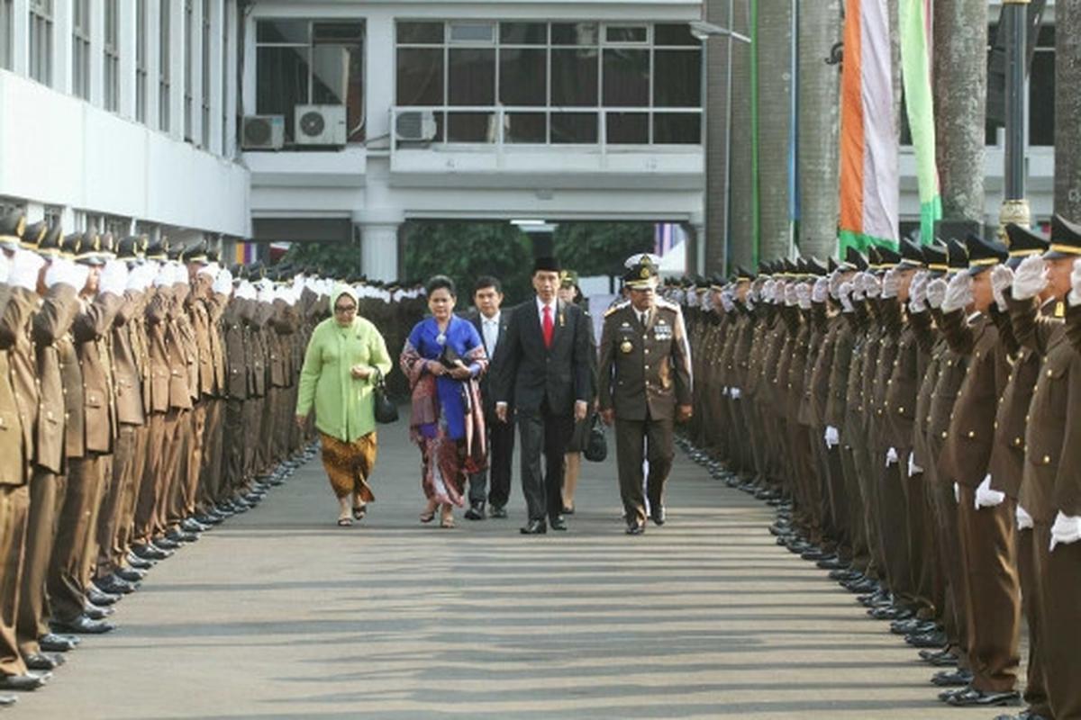 Jokowi hadiri HUT Bhakti Adhyaksa di Kejagung