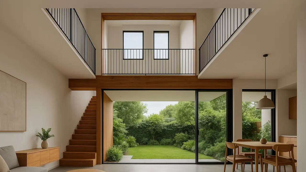 Model Void Rumah 2 Lantai /Ilustrasi AI