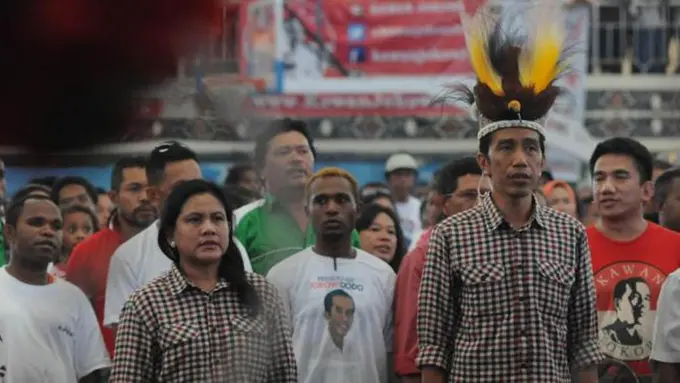 Jokowi Rayakan Tahun Baru dan Lewati Hari Pertama 2016 di Papua