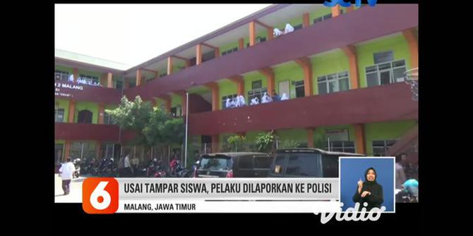 VIDEO: Khilaf, Motivator Tampar 10 Siswa SMK di Malang