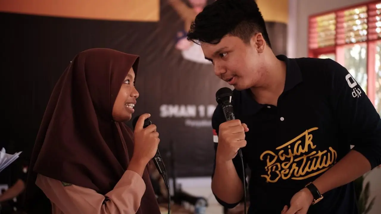 KPP Pratama Padang Sidempuan menyelenggarakan kegiatan Pajak Bertutur secara serentak kepada kurang lebih 300 siswa dan siswi di 5 sekolah.