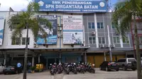 Gedung SPN Penerbangan Dirgantara baru dua tahun berdiri dengan ijin operasional dari Pemkot Batam. (foto: Liputan6.com / ajang nurdin)