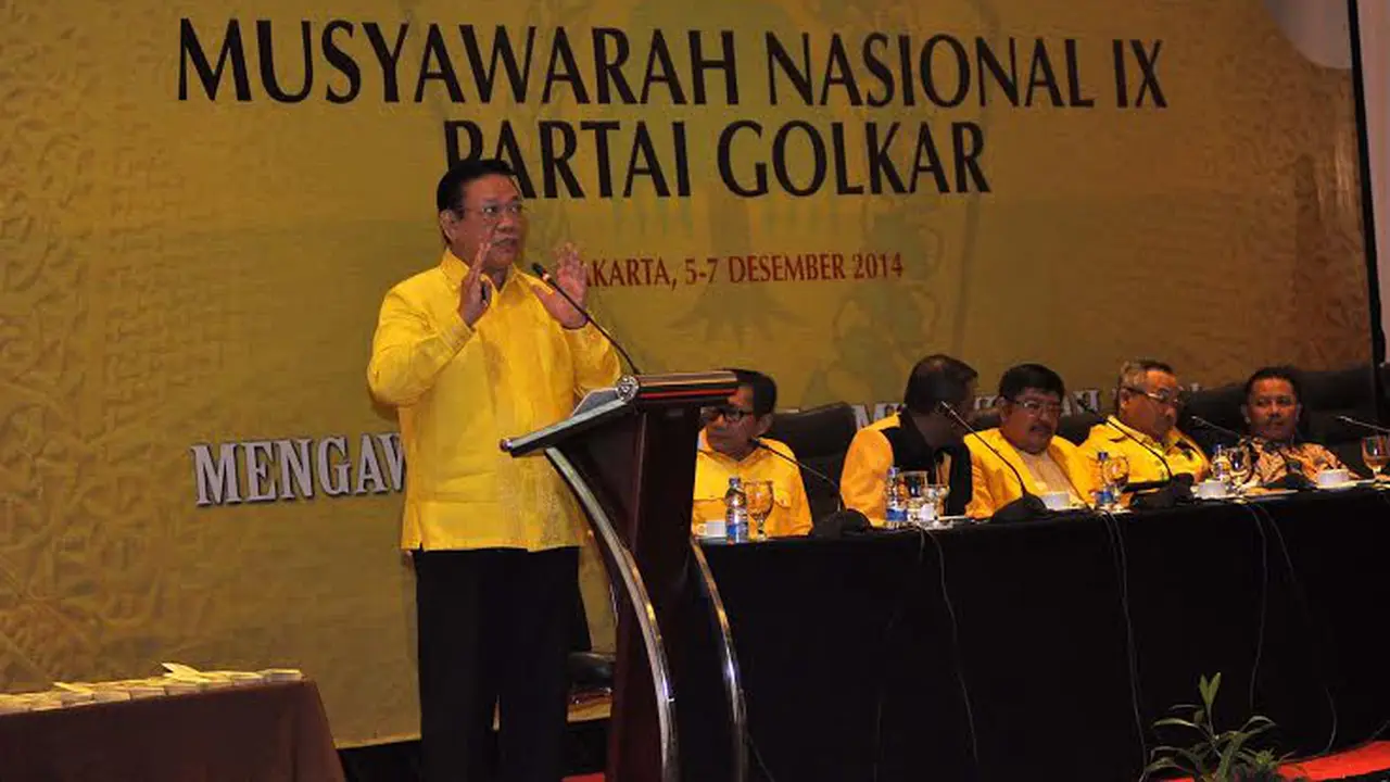 Jadi Ketum Golkar, Ini Rencana Awal Agung Laksono