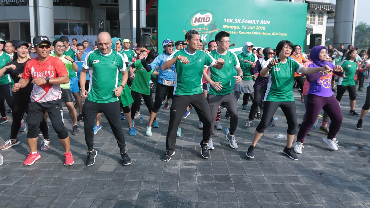 Kick-off MILO Jakarta International 10K 2018