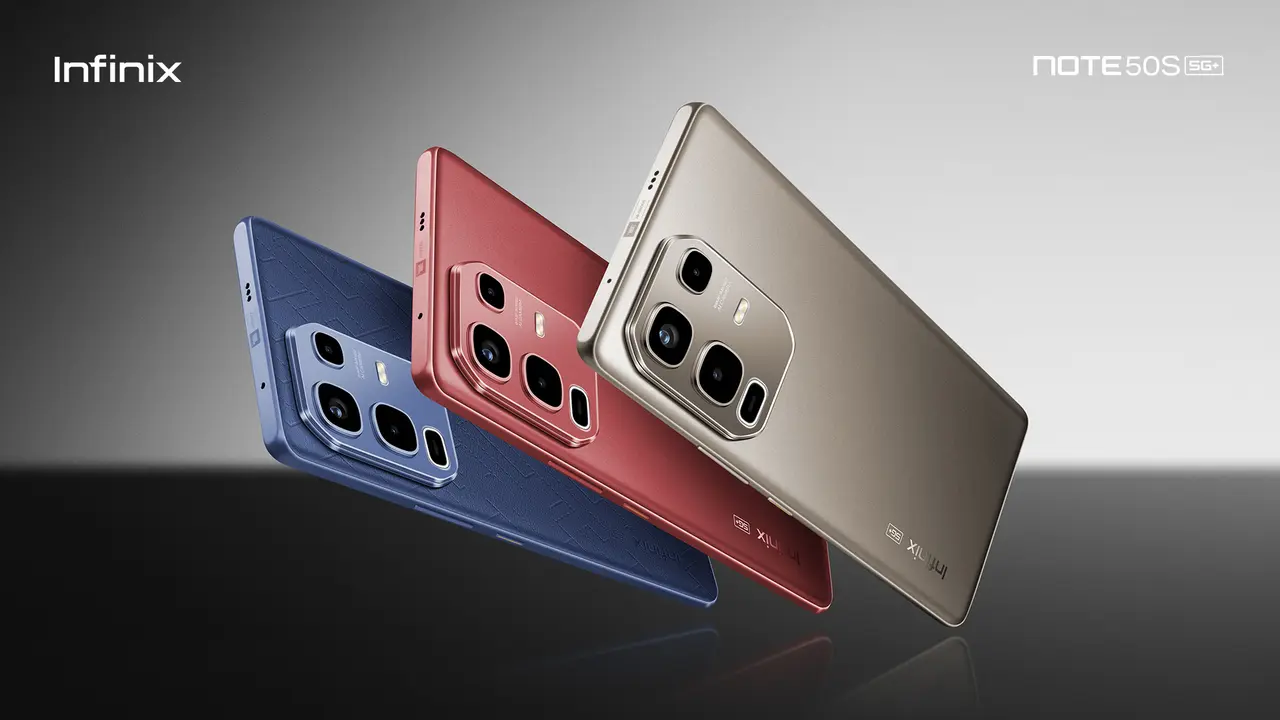 Infinix NOTE 50S 5G+. Credit: Infinix