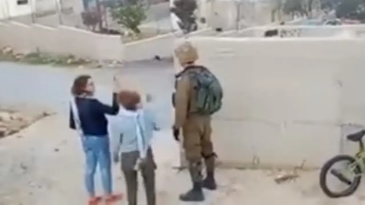 Viral, video seorang remaja perempuan Palestina memukul tentara Israel