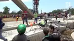 Seorang pekerja proyek tol tewas setelah tertimpa beton proyek.