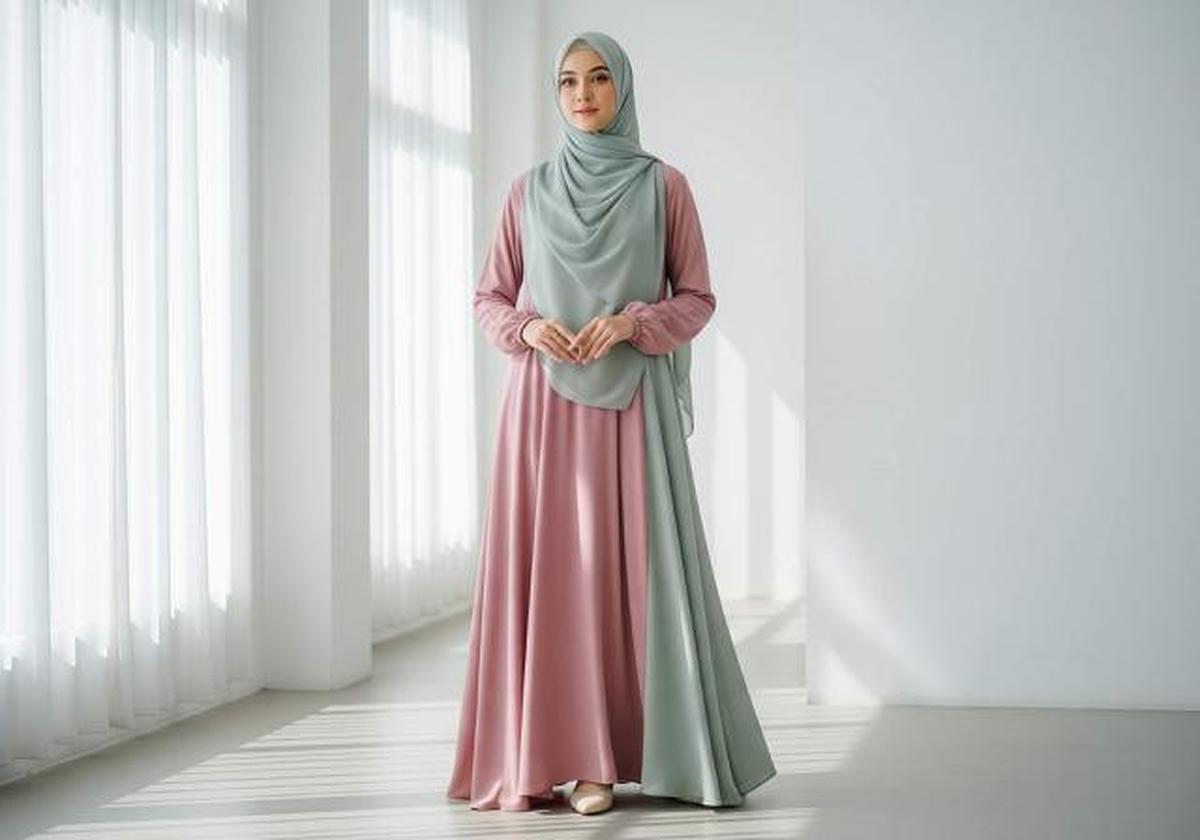 7 Gamis untuk Wanita Bertubuh Mungil agar Tidak Terlihat 'Tenggelam'