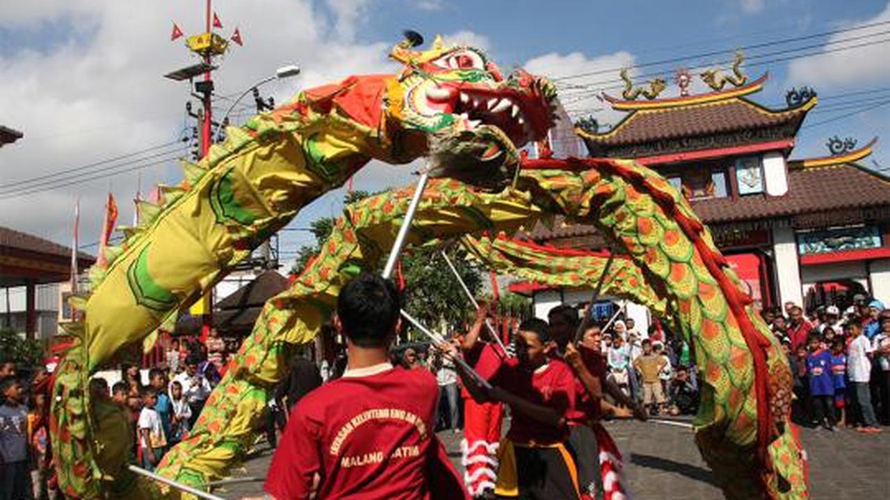 Perayaan Imlek di Eng An Kiong, Malang 