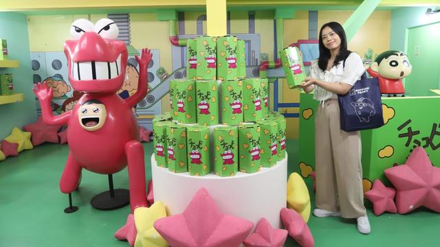 Kolaborasi Tahilalats x Crayon Shinchan bersama Nippon Paint Hadirkan Diorama Welcome to Kasukabe City. (ist)