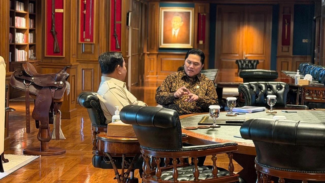 Bertemu Prabowo, Menpora Erick Laporkan Rencana Akademi Olahraga & Pusat Pelatnas hingga Pelaksanaan Literasi Finansial Atlet