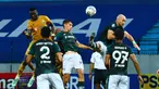 Bhayangkara FC berhasil merebut kembali posisi puncak klasemen sementara BRI Liga 1 dari Persib bandung usai menang tipis 1-0 atas Persikabo 1973 di pekan ke-10, Minggu (31/10/2021). Gol tunggal kemenangan The Guardians dicetak Hansamu Yama di menit ke-9. (Bola.com/Nandang Permana)