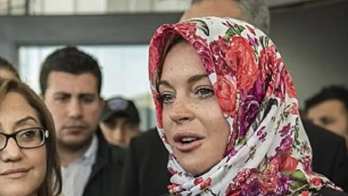 Lindsay Lohan semakin mendalami Islam. (Foto: Dailymail)